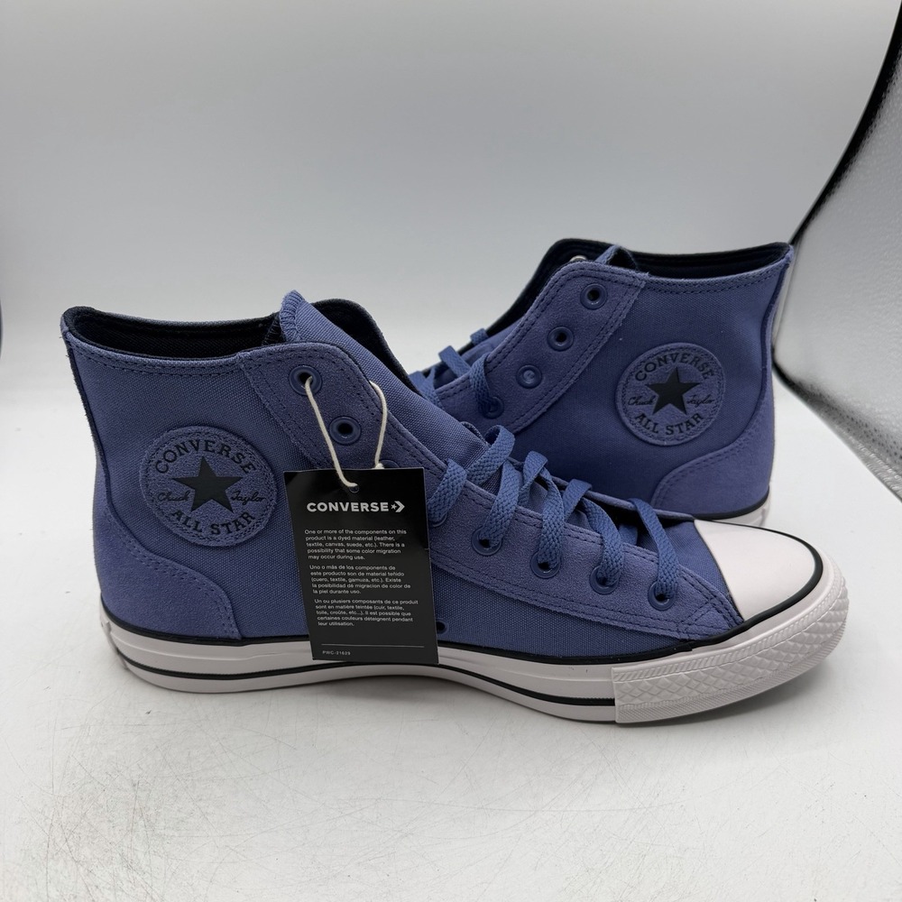 Converse Chuck Taylor All Star Hi Top Shoes Mens 11 Indigo Blue Sneakers A19082F - Picture 7 of 11